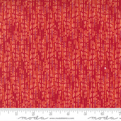 Carolina Lilies Dashed Stripe Red 48705 12