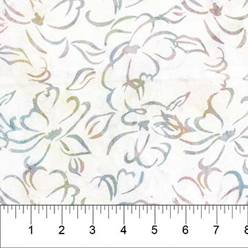 Light Multi Floral Batik 81200-12