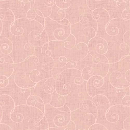 Whimsey Basics Swirls Pale Pink  8945-20