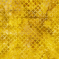 Sonoma Vista Lattice Gold Batik