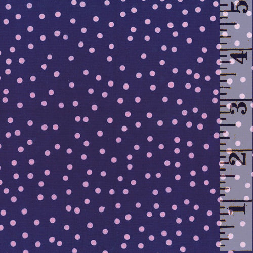 Indah Batik Polka Dots Purple 55" Bolt End 182-14