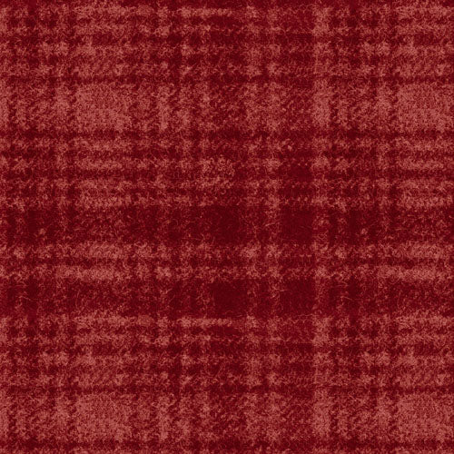 Woolies Flannel Windowpane Red MASF18501-R