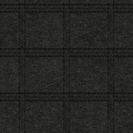 Woolies Flannel Tartan Grid Charcoal MASF18511-JK