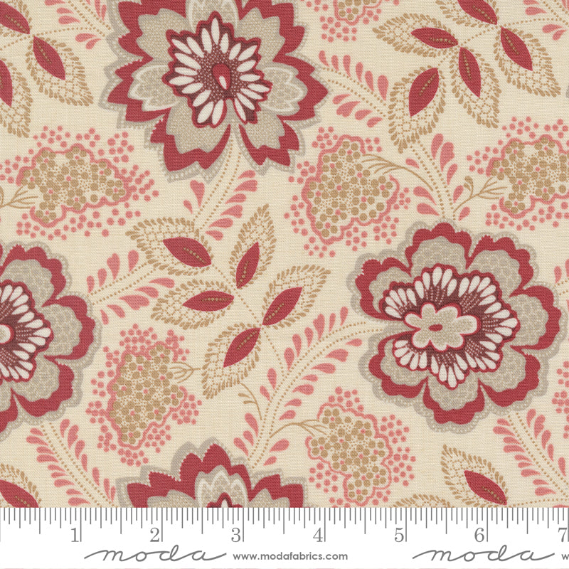 Chateau De Chantilly Orleans Florals Pearl 13943-16