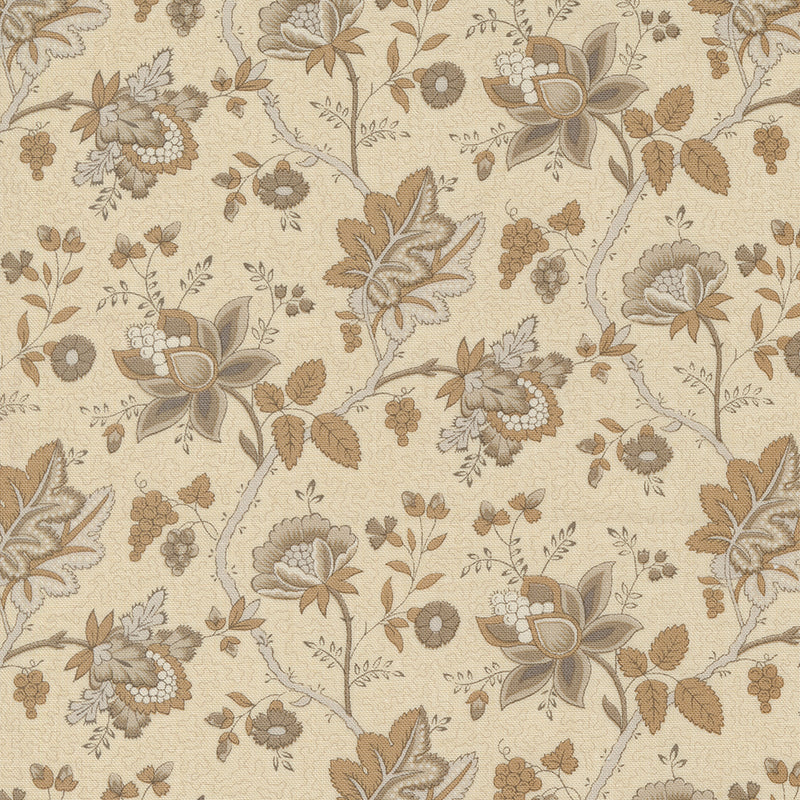 Chateau De Chantilly La Fayette Florals Pearl Roche 13944-11