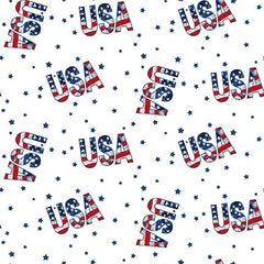 Wings of Freedom USA Tossed White/Multi 1535-07