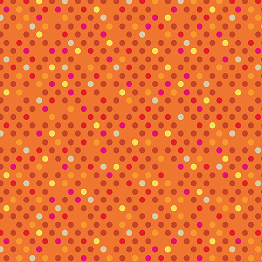 Confetti Drop Orange Multi 16206-37