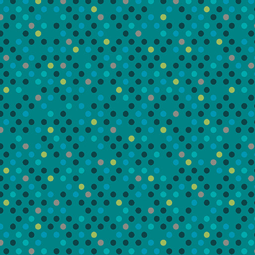 Confetti Drop Teal Multi 16206-84