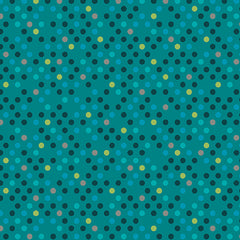 Confetti Drop Teal Multi 16206-84