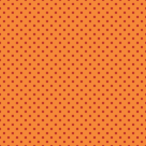 Snazzy Squares Orange/Red 16207-37