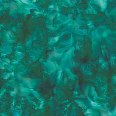Bali Watercolors Batik Viridian 1895-309