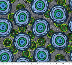 Aboriginals Kwatye Soakage Sky Blue