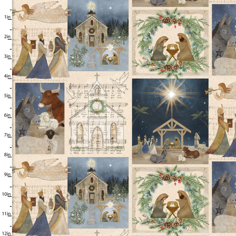 O'Holy Night Adore Him Patch 22352-Multi