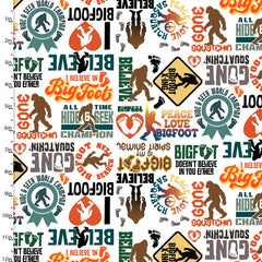 Legendary Loner I Believe In Bigfoot 23816-White