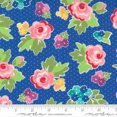 Love, Lily Rosey Floral Blueberry 24110-18