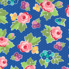 Love, Lily Rosey Floral Blueberry 24110-18 (Bolt 1)