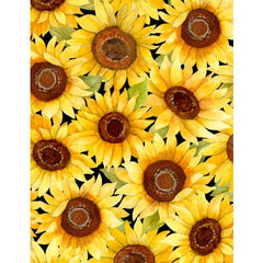 Sunflower Splendor Packed Sunflowers Multi 83326-952