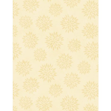 Sunflower Splendor Tonal Flowers Cream 83333-211