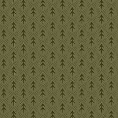 The Mountains Are Calling Flannel Tree Texture Green F-3134-66