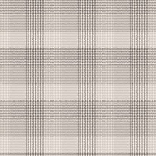 The Mountains Are Calling Window Pane Plaid Cream F-3137-44