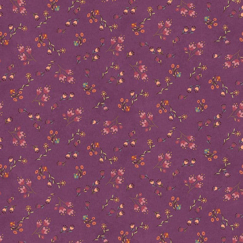 Gift of Grateful Praise Small Floral Toss 3223-55 Purple