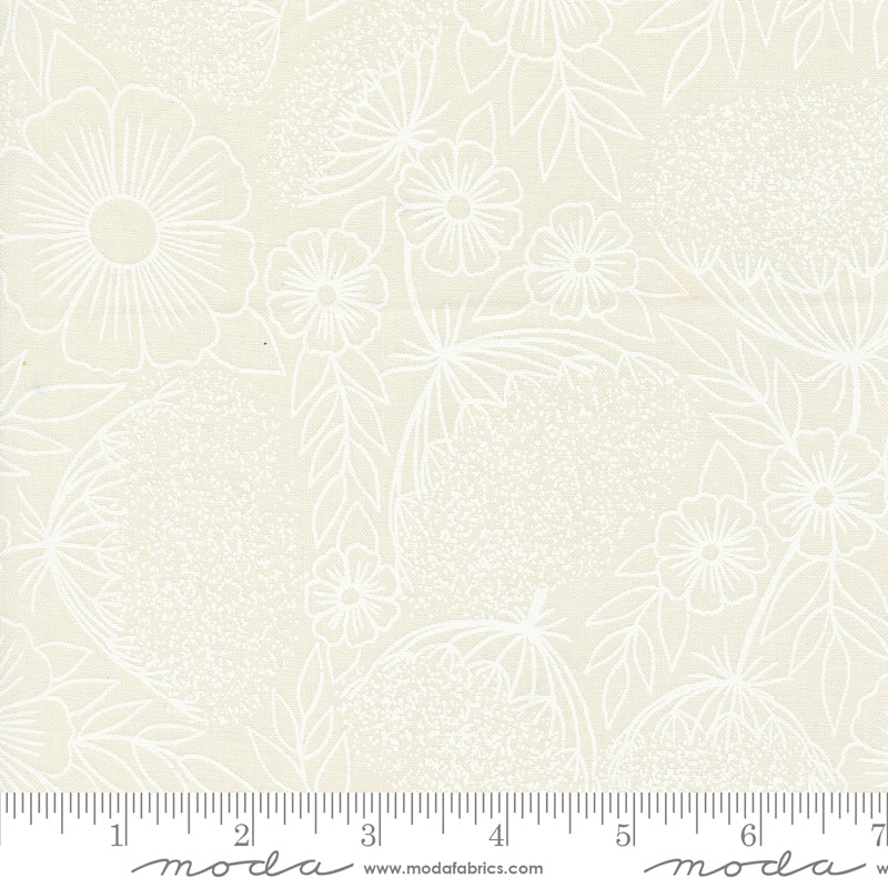 Field of Flowers Porcelain White 3314 21