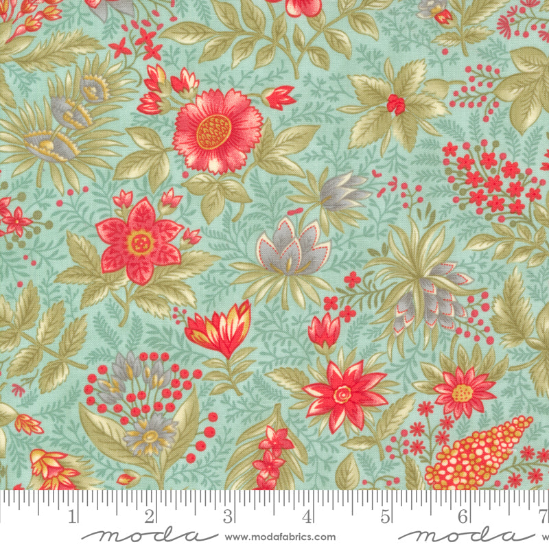 Etchings Joyful Jacobean Aqua 44332 12