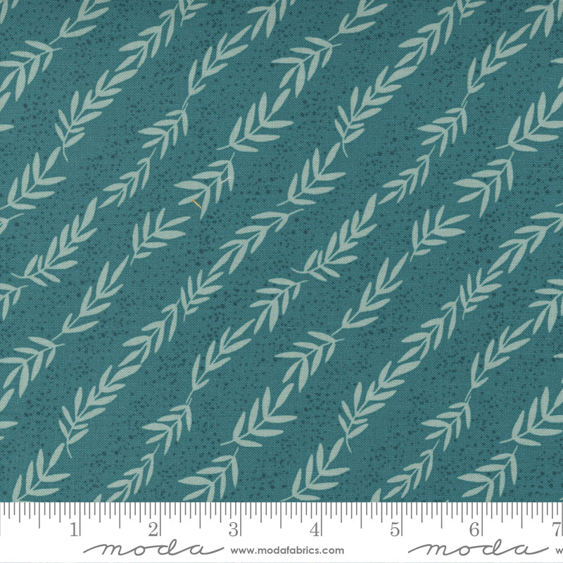 Songbook A New Page Leaf Stripes Dark Teal 45556-20