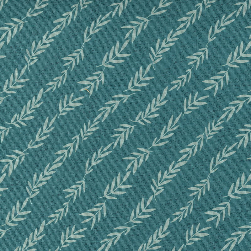 Songbook A New Page Leaf Stripes Dark Teal 45556-20