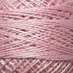 Valdani Pearl Cotton Size 12 Thread Solid Baby Pink Light 45