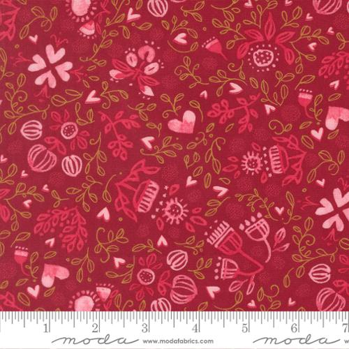 Darling Peony Cranberry 48792-16