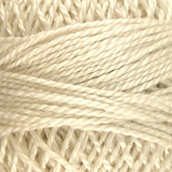 Valdani Pearl Cotton Size 12 Thread Solid Ivory 4