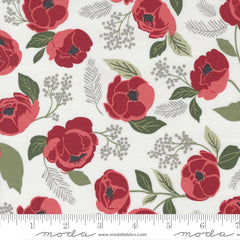 Christmas Eve In Bloom Florals Snow 5180-11 Bolt 1