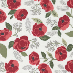 Christmas Eve In Bloom Florals Snow 5180-11
