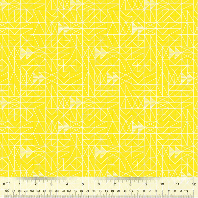 Foundation 2 Patchwork Yellow 54639-13