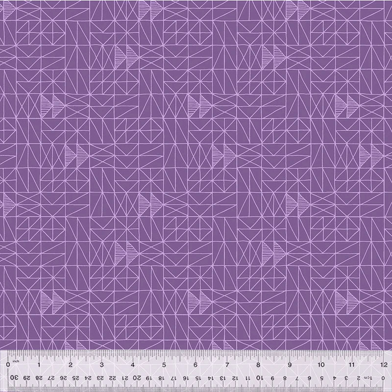 Foundation 2 Patchwork Purple 54639-14