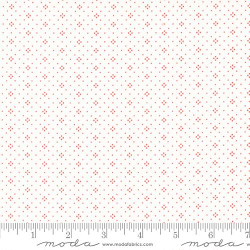 Eyelet Ivory Cherry 20488-85