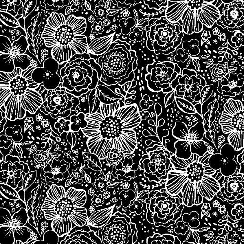 Night & Day Packed Floral Black 66211-911