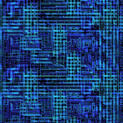 Disco Tech Techno Maze Blue 6933-77
