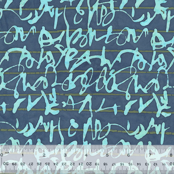 Stenographer's Notebook Script Waterfront Batik 723Q-2