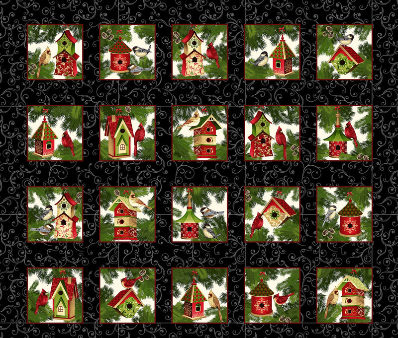 Tis the Season Blocks 7686-99 Black