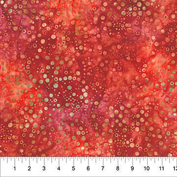 Banyan Batiks Pop Dots Red 81900-24