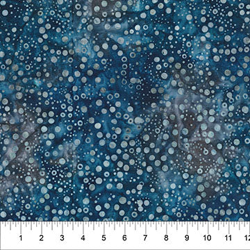 Banyan Batiks Pop Dots Indigo 81900-45