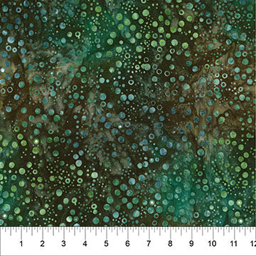 Banyan Batiks Pop Dots Forest Mutli 81900-78
