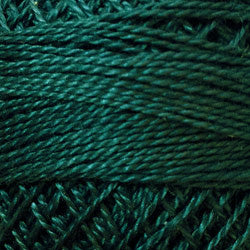 Valdani Pearl Cotton Size 12 Thread Solid Spruce Green Light 831