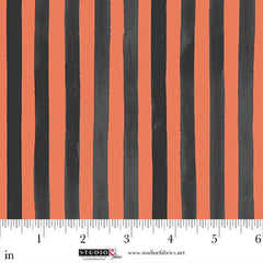 Paranormal Parade Stripe Black/Orange 8327-93