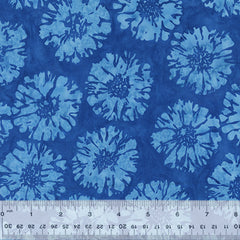 Anthology Indigo Batiks Vol. 2 Sunflower Blue 879Q-2