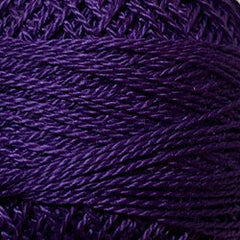 Valdani Pearl Cotton Size 12 Thread Solid Rich Purple 87