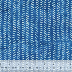 Anthology Indigo Batiks Vol. 2 Stripes Blue 880Q-2