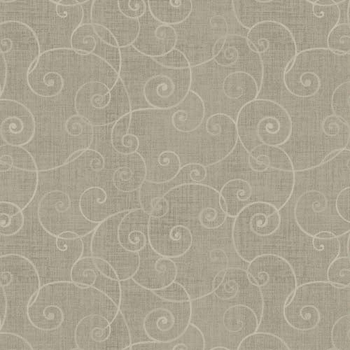 Whimsey Basics Swirls Dove Grey 8945-90